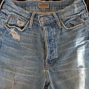 Mother the Dazzler Button Fly Ankle